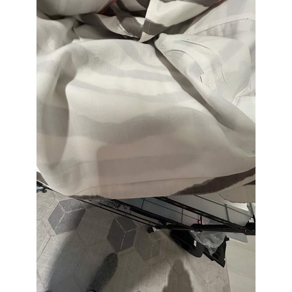 J.Crew Zebra Print Trench Jacket White Grey Button Front Raglan Sleeve Coat - Picture 7 of 9